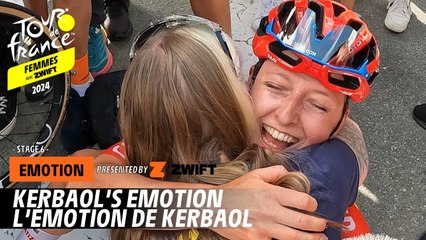 Winner's emotion - Stage 6 - Tour de France Femmes avec Zwift 2024