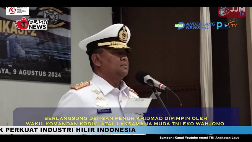 SUKSES JALANI PENDIDIKAN, WADAN KODIKLATAL TUTUP DIKLAPA-33, DIKMATRA-2 DAN DIKAPLIKASI-2 TNI AL