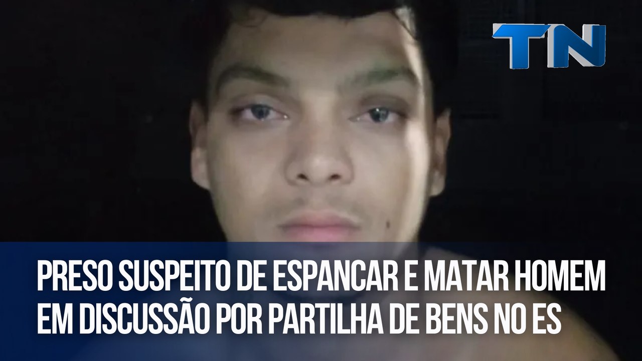 Preso suspeito de espancar e matar homem em dis...