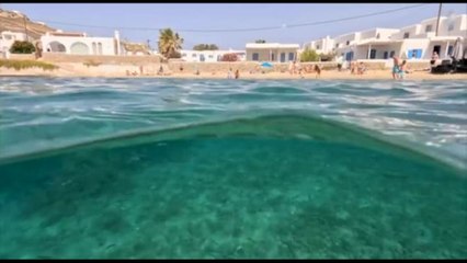 Download Video: L'acqua del Mediterraneo mai così calda, sfiora i 30 gradi