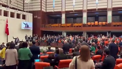 Dois deputados feridos em luta no Parlamento turco