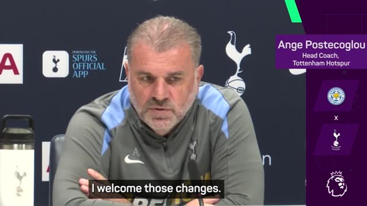 Postecoglou 'welcomes' VAR changes ahead of new season