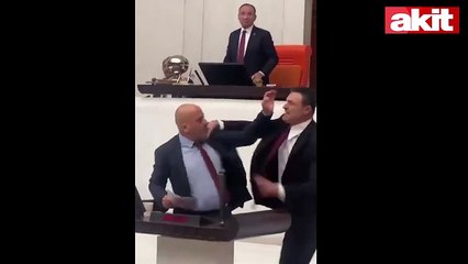 Mecliste kim kime vurdu?