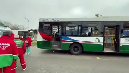 Brutal choque en Villa Soldati termina con más de 20 personas asistidas por el SAME