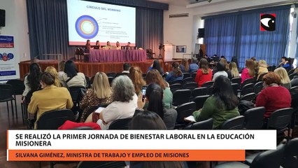 Se realizó la primer Jornada de Bienestar Laboral en la Educación Misionera