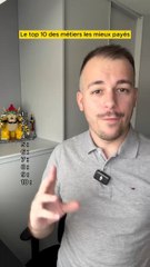 Top 10 des métiers les mieux payés.