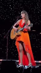 Taylor Swift's full Performance of the tears drop on my guitar and the last time live from the Eras Tour