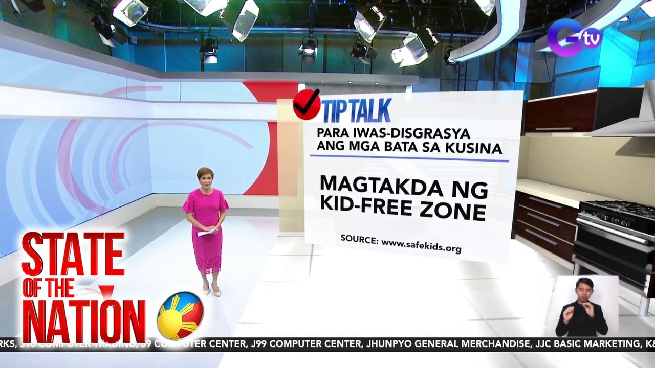 Tip talk para maiwasan ang disgrasya sa kusina lalo sa mga bata | SONA