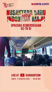 Nonton Upacara HUT ke-79 RI di IKN Bareng Suara, Yuk!