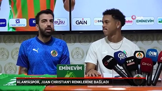 Alanyaspor, Juan Christian'ı renklerine bağladı