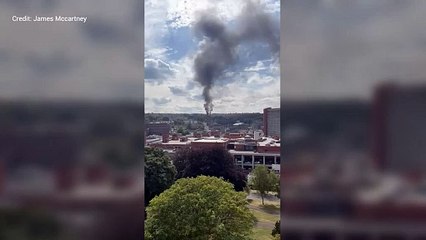 Fire at St John Fisher school in Chatham
