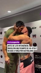 Atleta brasileira de jiu-jitsu é beijada à força antes de luta intergênero