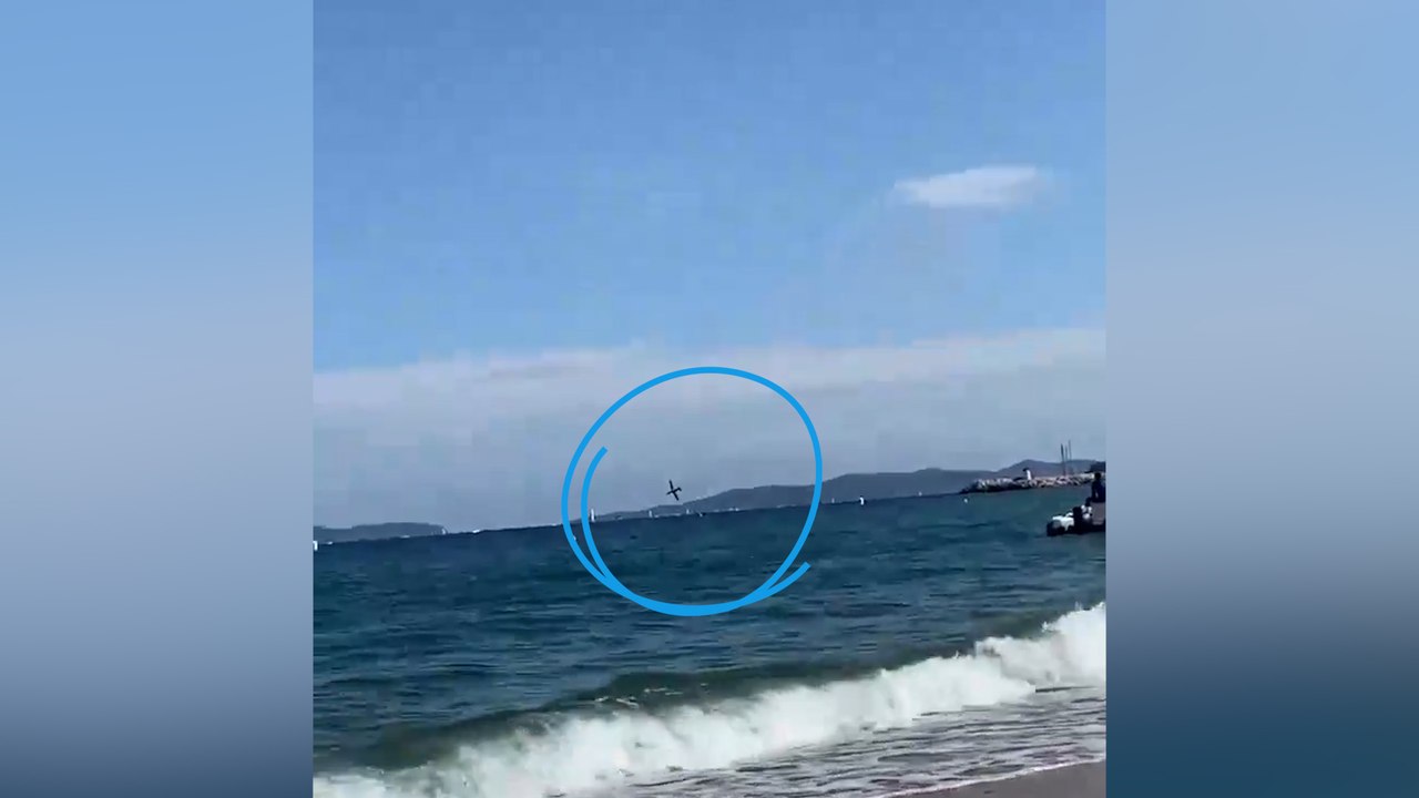 Var : un avion s’écrase en mer lors d’un show aérien de la Patrouille de France