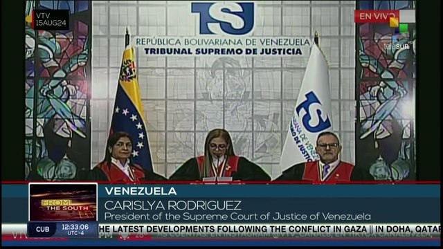 FTS 12:30 16-08: Venezuelan Supreme Court starts technical analysis of electoral material