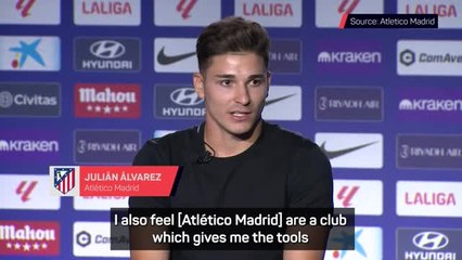 Atletico presented a new challenge for Alvarez