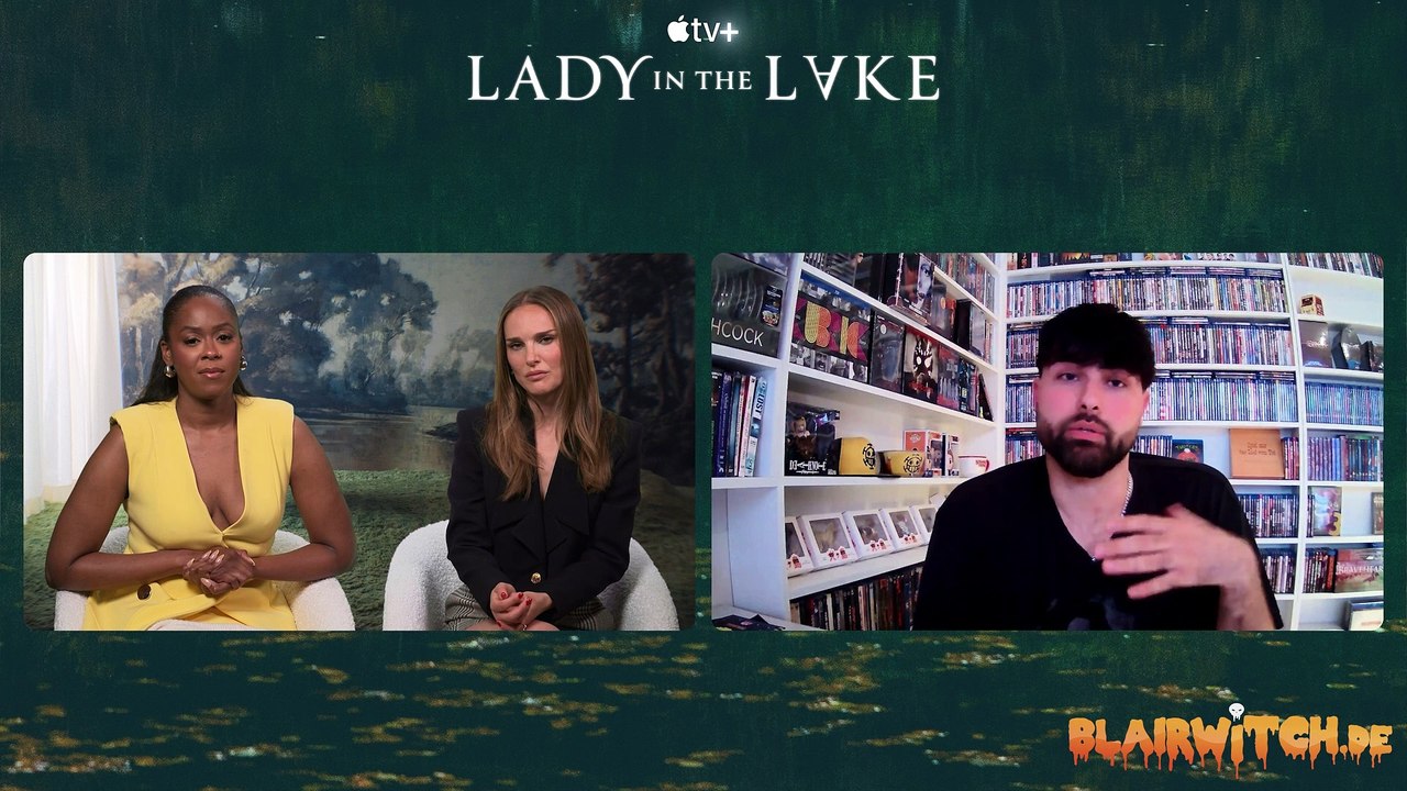 Moses Ingram & Natalie Portman LADY IN THE LAKE Interview (2024) / Apple TV+