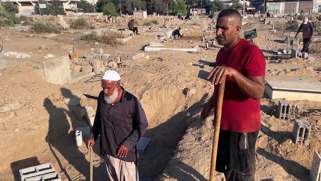 Kein Platz für die Toten im Gazastreifen