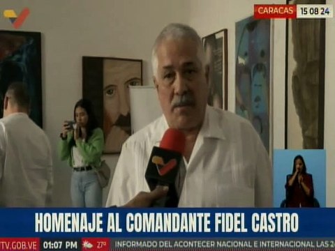 Casa de Nuestra América José Martí rinde homenaje a Fidel Castro por aniversario de su natalicio