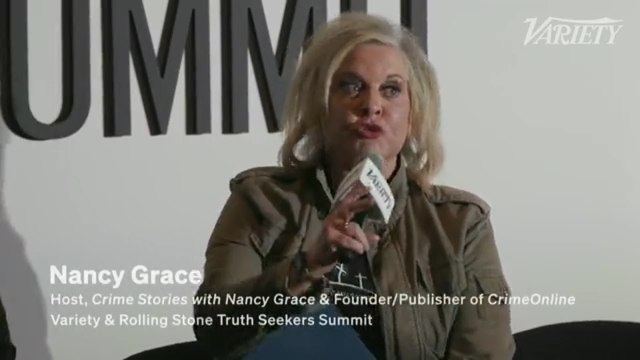 Nancy Grace on the nature of the ‘true crime’ genre and how she became involved in this field | Variety & Rolling Stone Truth Seekers Summit