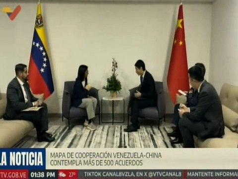 Venezuela y China revisan mapa de cooperación bilateral en Caracas