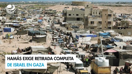Hamás exige retirada completa de Israel en Gaza