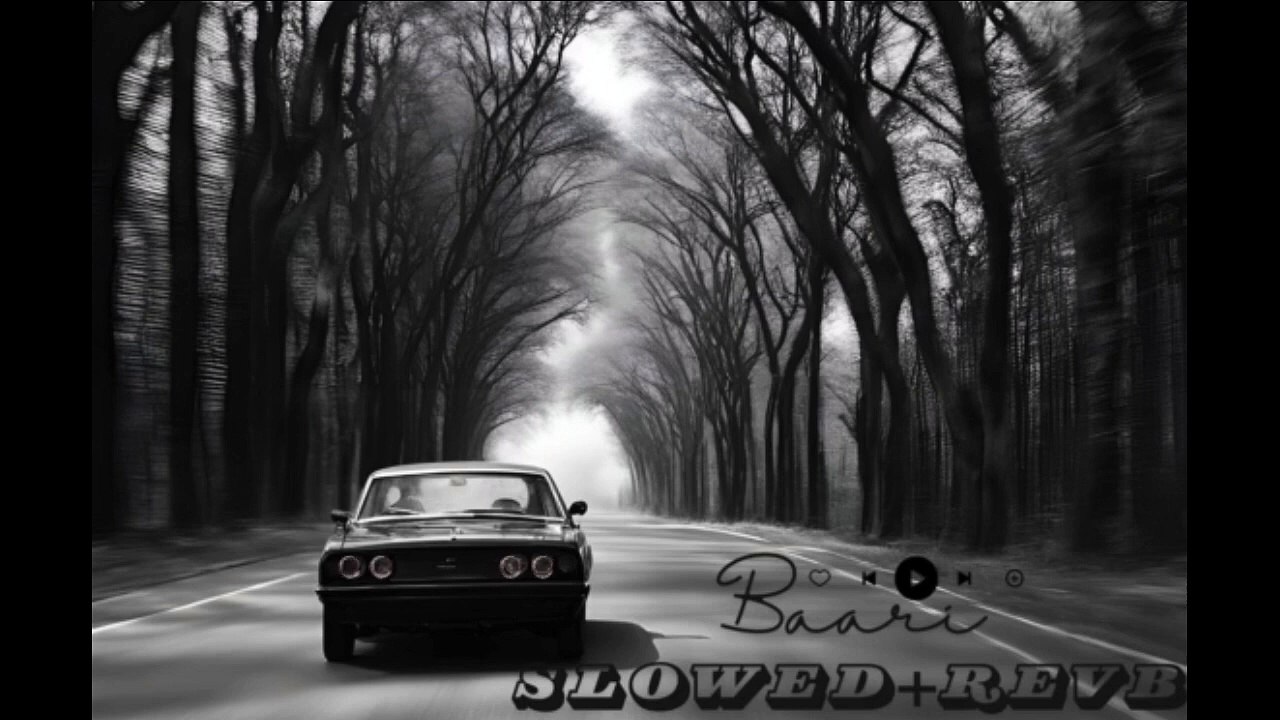BAARI_DJ REMIX_SLOWED+REVB_ALONE MAN WITH BLACK CAR