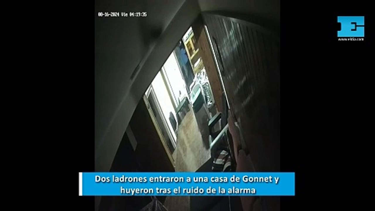 Dos ladrones entraron a una casa de Gonnet y huyeron tras el ruido de la alarma