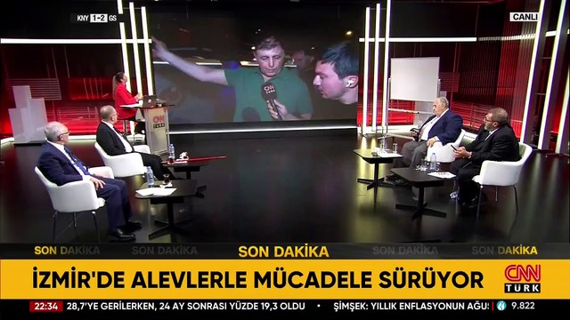 SON DAKİKA | İzmir'de alevlerle mücadele sürüyor!