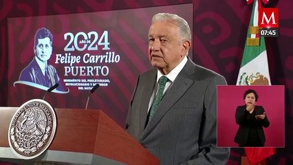 AMLO pide a FGR ir a fondo para aclarar inconsistencias en asesinato de Héctor Cuén
