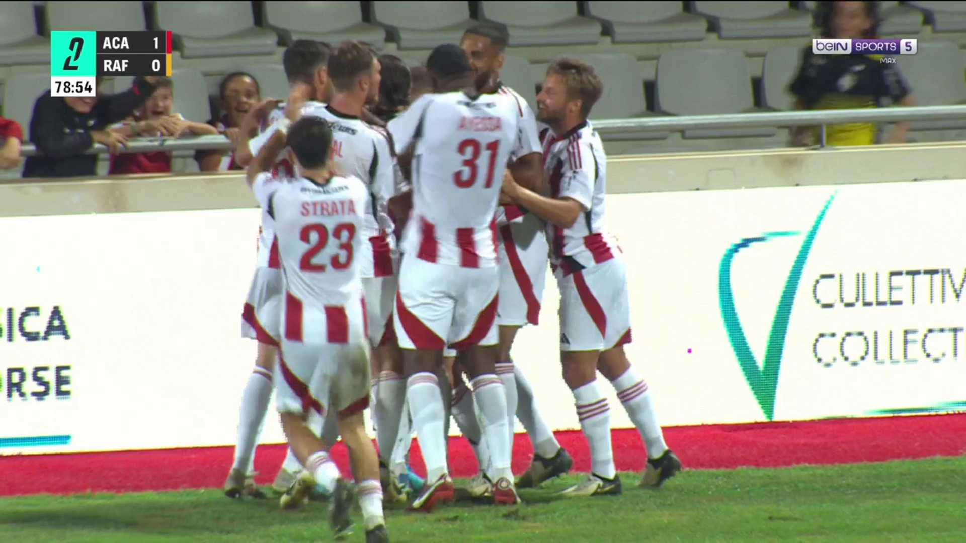 Ligue 2 BKT : Ajaccio bat Rodez dans la douleur !