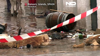 200 Liter Regen in nur vier Stunden – heftige Stürme auf den Balearen