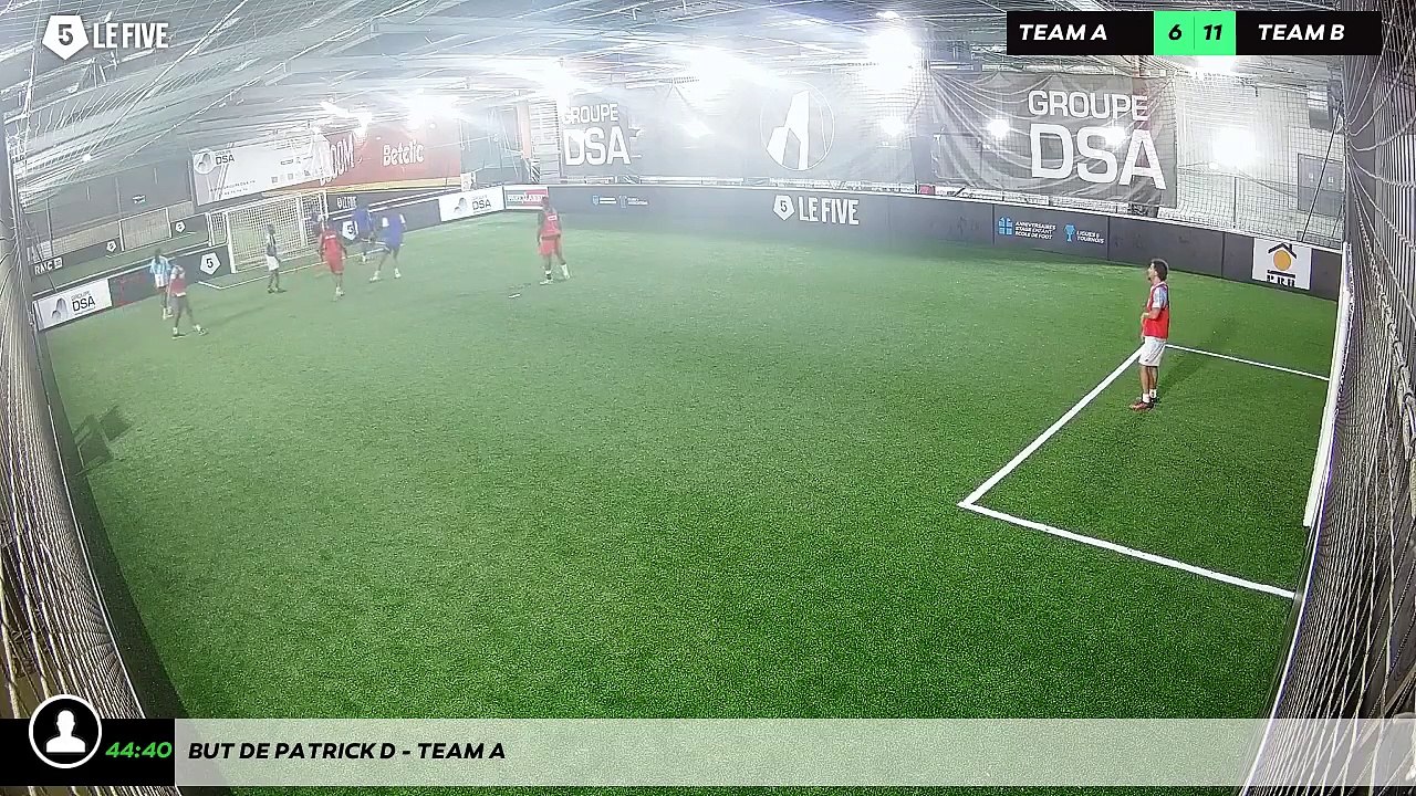 But de Patrick D - Team A