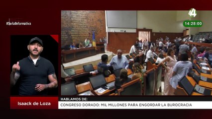 Congreso dorado: mil millones para engordar la burocracia: Isaack de Loza