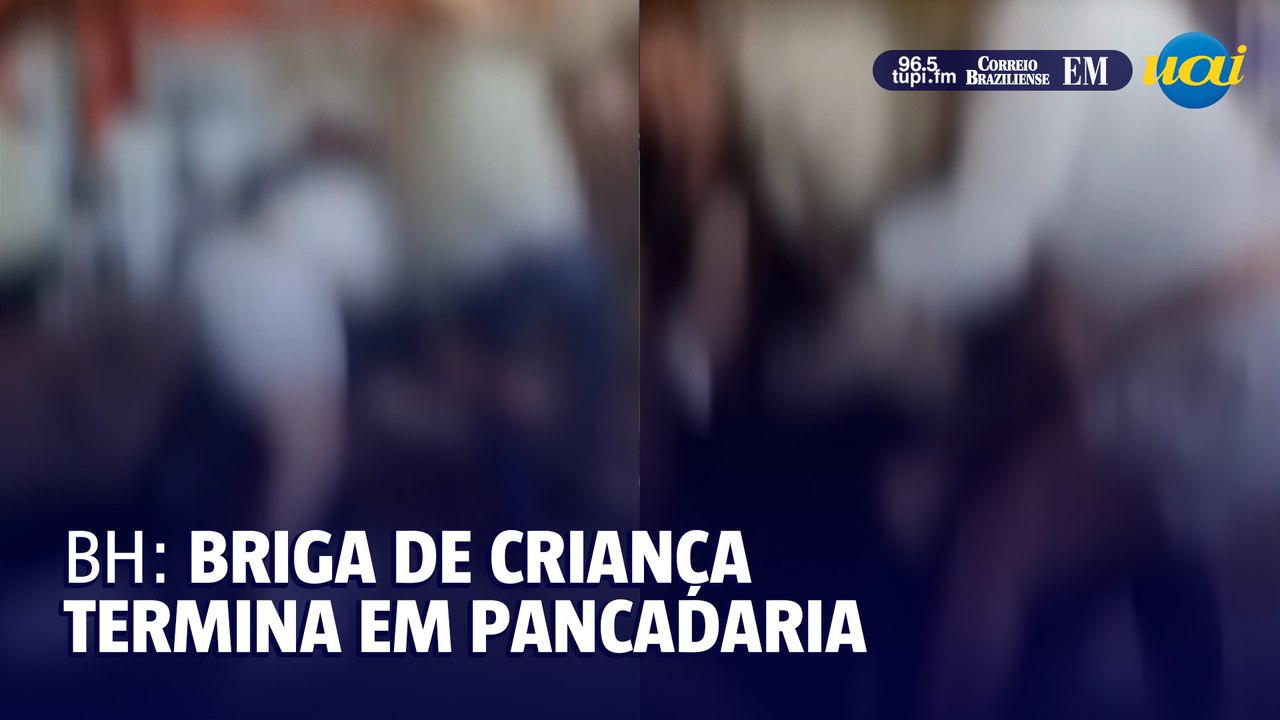 BH: briga de criança termina em pancadaria