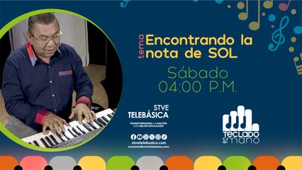 AVANCE Teclado en Mano: Practicando la nota Sol
