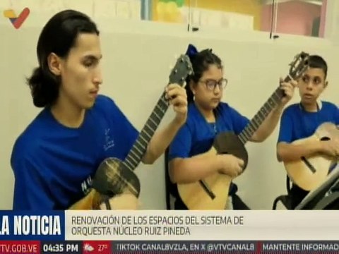 Caracas | Gobierno Nacional entrega espacios rehabilitados del Sistema de Orquesta Núcleo Ruiz Pineda
