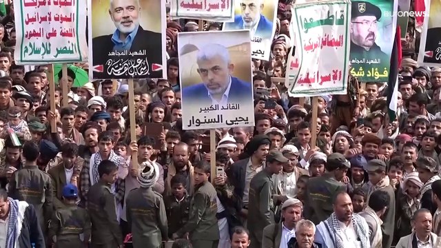 شاهد: اليمنيون يواصلون التظاهر دعماً لفلسطين في احتجاجات حاشدة