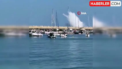 Fransa'da gösteri sırasında eğitim uçağı Akdeniz'e düştü: 1 ölü