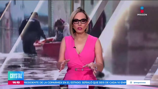 Delfina Gómez se reúne con familias afectadas por las inundaciones