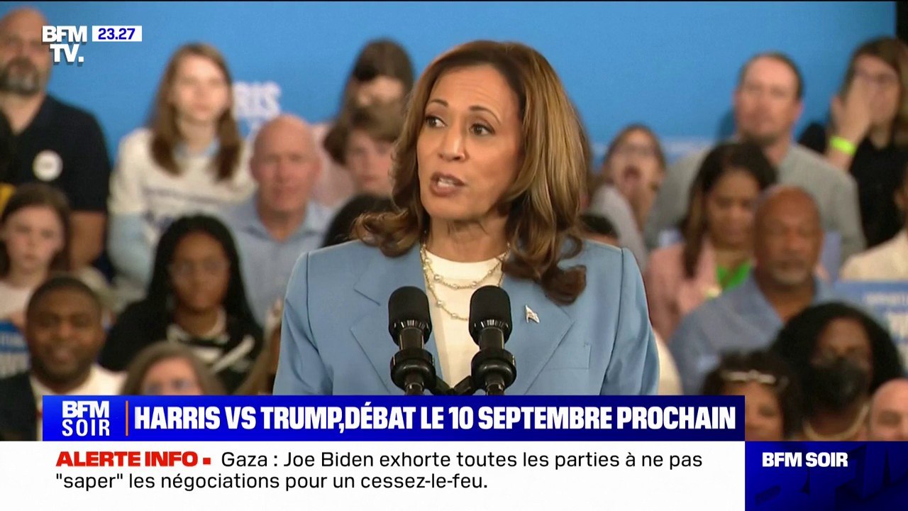 Kamala Harris: "En tant que présidente, je me concentrerai sur la création d'opportunités pour la classe moyenne, afin d'améliorer sa sécurité économique, sa stabilité et sa dignité"