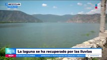 Luego de tres años de sequía, la Laguna Metztitlán se está recuperando