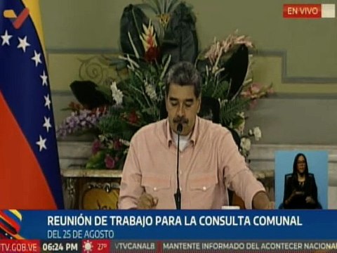 Pdte. Nicolás Maduro invitó a los venezolanos a participar en la II Consulta Nacional Popular 2024