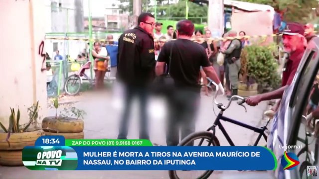Mulher é morta a tiros na Iputinga, na Zona Oeste do Recife