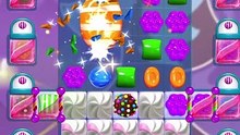 Candy Crush: 17/8 gameplay (level 6233)
