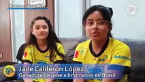 La pasión de Victoria y Jade por la robótica las llevará a competir en Brasil; buscan aportar al medio ambiente