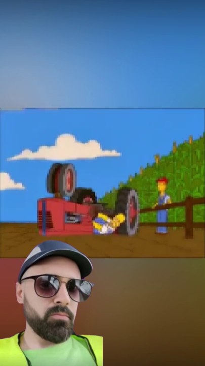 Esto pasa cuando HOMER SIMPSON conduce camiones