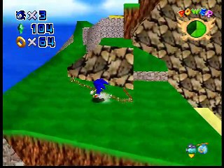 Super Mario 64: Sonic Edition Plus online multiplayer - n64