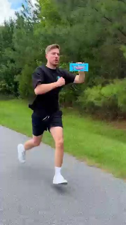 Mr Beast Feastable Running Challenge