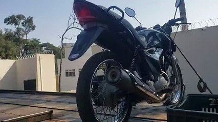 Após furto, moto é recuperada em Santa Tereza do Oeste