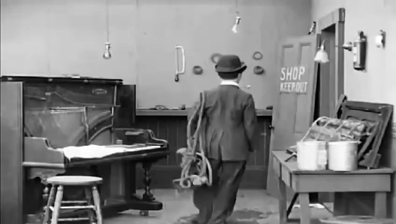 Charlie Chaplin- Piano Delivery- 1914 Ultra High Definition (UHD)_ Funny Video _ Classic Movie